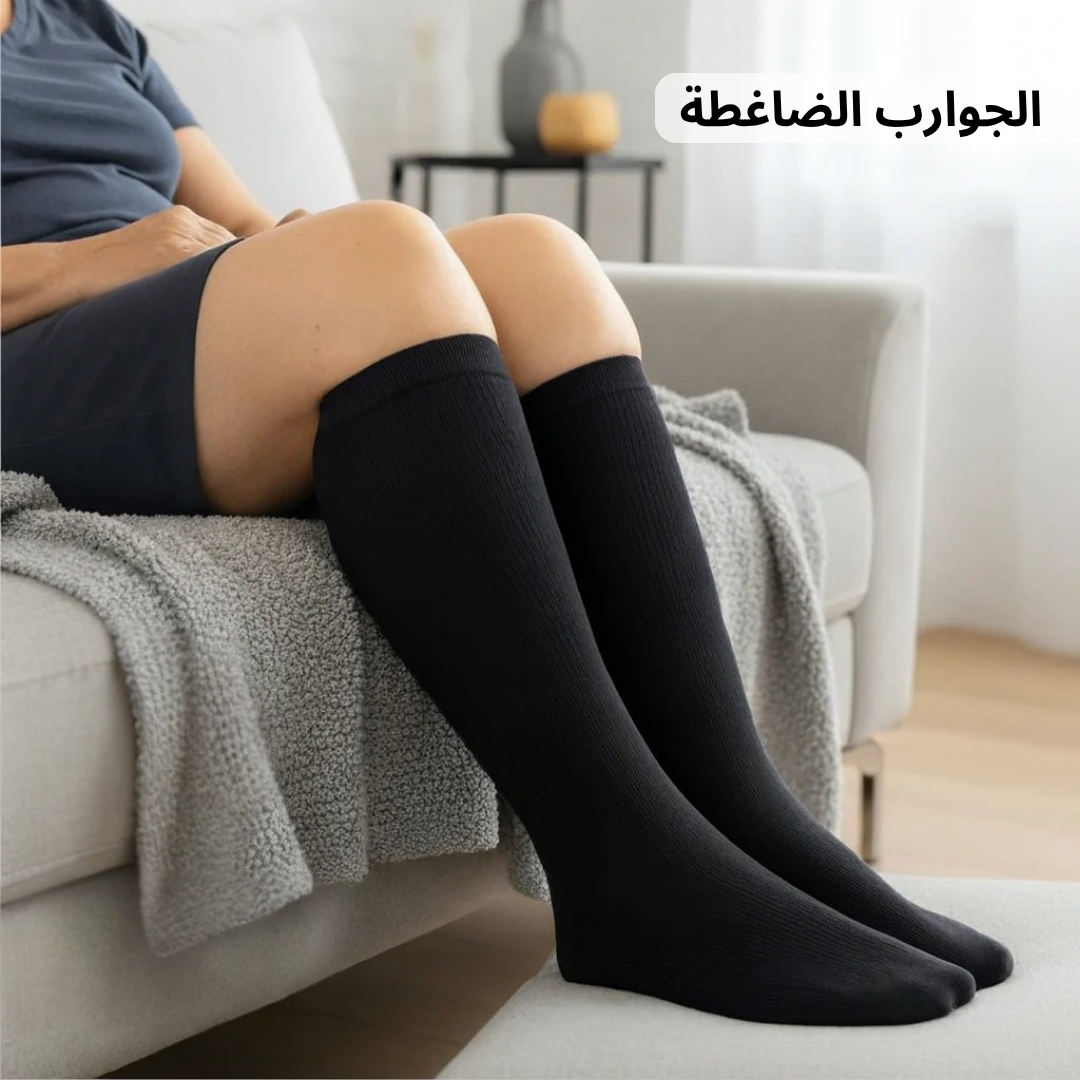 زوجين إضافيات من الجوارب الضاغطة